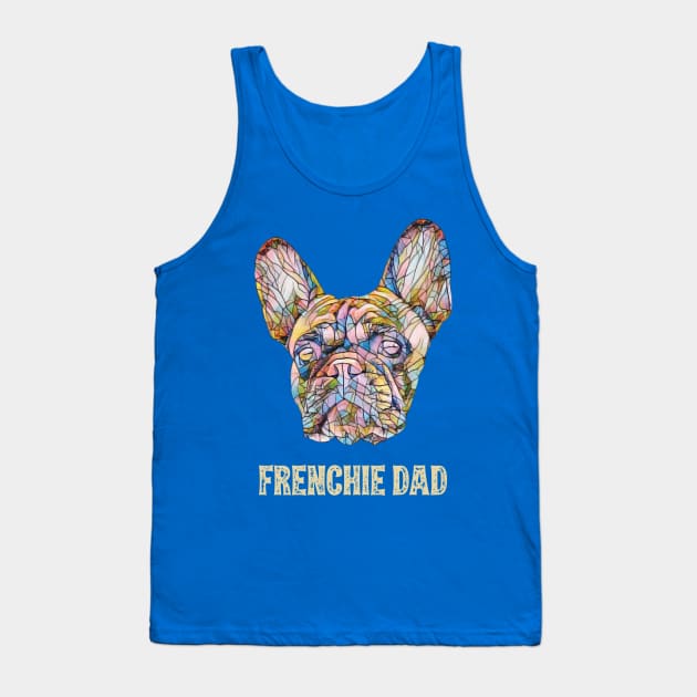 Frenchie Dad French Bulldog Tank Top by DoggyStyles